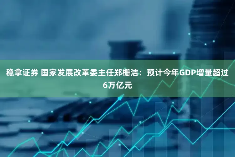 稳拿证券 国家发展改革委主任郑栅洁：预计今年GDP增量超过6万亿元